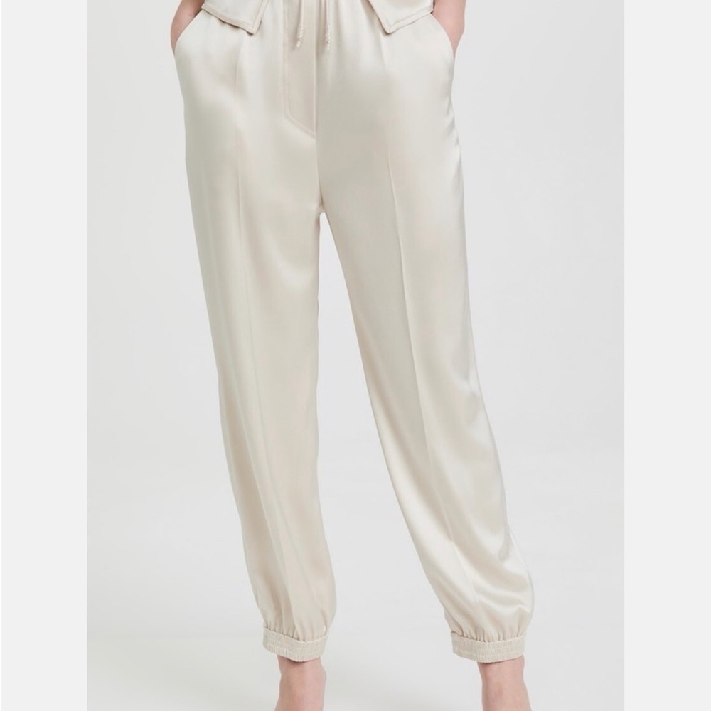 Nanushka joliene satin jogger